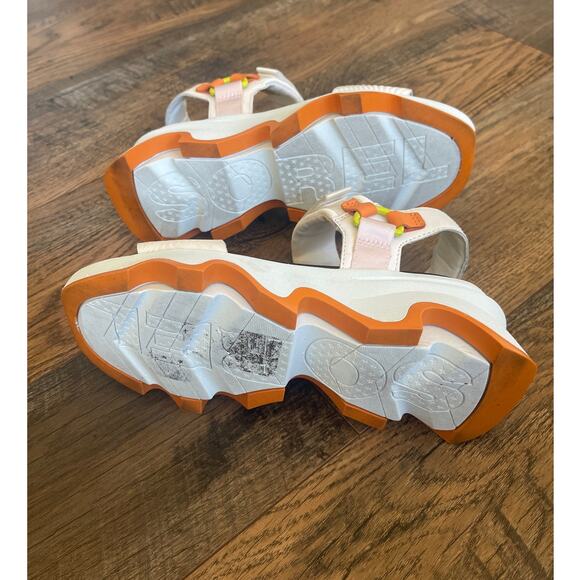 SOREL Kinetic Impact Y-Strap High Wedge Women's Sandals (6.5/EU37.5) - Picture 7 of 7